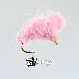 Vitso's Psycho Spawn - Pink - Egg Cluster Sucker Spawn - Fly Fishing Flies