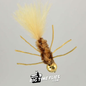 T.J. Hooker Fly - Tan and Brown - Fly Fishing Flies