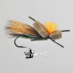 Arnold's Improved Unibomber Stone - Peacock - Dry Fly Fishing Flies