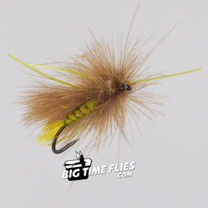 Corn Fed Caddis - Olive - CDC Dry Fly