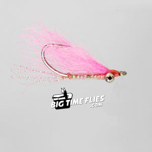 Pink Crazy Charlie Bonefish Fly Fishing Flies