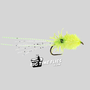 Diary of a Shrimpy Squid - Chartreuse - Fly Fishing Flies