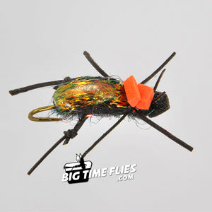 RIO Ground Beetle - Foam Terrestrial Dry Fly Fishing Flies