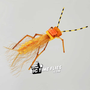 RIO Juicy Stone - Golden Stonefly Dry Fly Fishing Flies