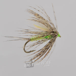 Mason's Soft Hackle Biot Swimmer - Caddis Green