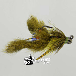 Mud Bug Fly - Olive - Crayfish Crawdad Flies
