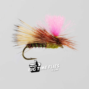 Parachute Caddis - Dark olive - Trout Fly Fishing Flies