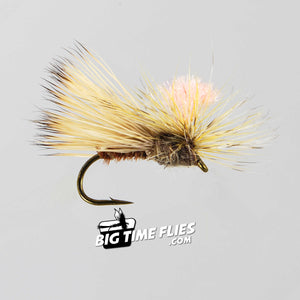 Parachute Caddis - Tan - Trout Fly Fishing Flies
