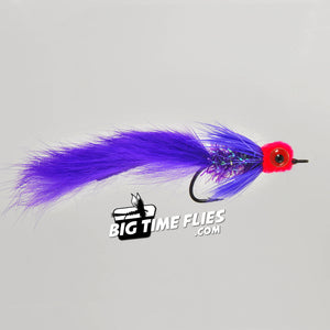 Starlight Leech - Purple - Steelhead Salmon Fly Fishing Flies