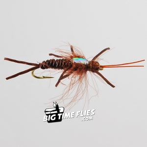 Twisted Stone - Brown - Stonefly Nymphs - Fly Fishing Flies