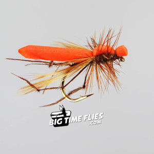 Adult Crane - Orange - Cranefly Termite Fly Fishing Dry Fly