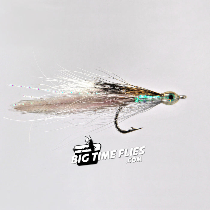 Baitfish Minnow - Silver -Fly Fishing Flies – BigTimeFlies