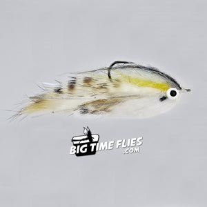 Bennett's Lunch Money - Shad White - Streamers - Fly Fishing Flies