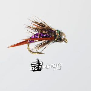 Bjorn's Purple Pretty - Nymph - Trout Fly Fishing Flies