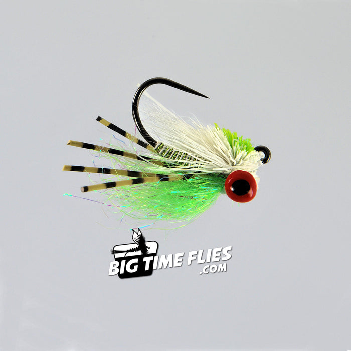 Bluegill Mini Slider White/Chartreuse - Main Image