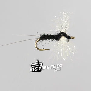 CDC Trico Spinner - Black - Male - Mayfly Dry - Trout Fly Fishing Flies