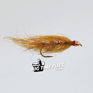 Brian Chan's Ruby Eyed Leech - Canadian Olive - Fly Fishing Flies