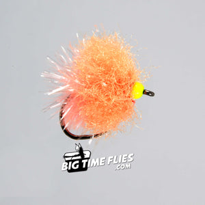 Brian Chan's Bead Head Blob - Apricot / Prawn - Fly Fishing Flies