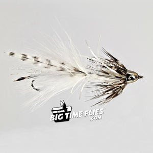 Brian Chou Fortune Cookie - White - Articulated Trout Streamers - Fly Fishing Flies