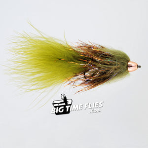 Complex Twist Bugger - Olive - Streamers - Fly Fishing Flies