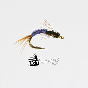 Charlie Craven's Juju Baetis - Purple - BWO Blue Wing Olive Nymphs - Trout  - Fly Fishing Flies