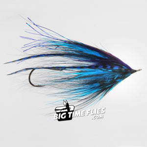Joe Ewing's Dirty Hoh - Black & Blue - Steelhead Articulated Fly Fishing Flies