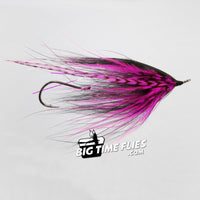 Joe Ewing's Dirty Hoh - Black/Pink - Steelhead Articulated - Fly Fishing Flies