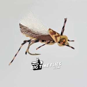 Donkey Kong Hopper - Tan Brown - Rainy's - Grasshoppers - Fly Fishing Flies