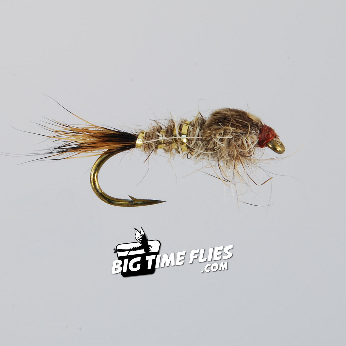 busch commercial fish hook in ear Gold Ribbed Hare's Ear