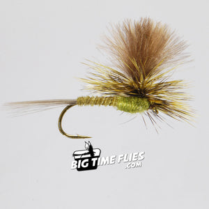 Green Drake Parachute - Trout Fly Fishing Flies Dry Flies Mayflies
