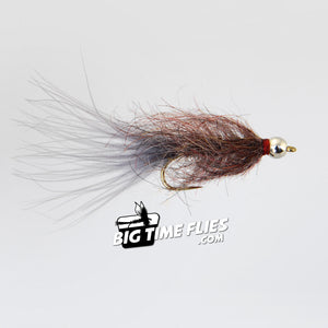 Hale Bopp Leech - Bead Head - Gray - Stillwater Trou - Fly Fishing Flies