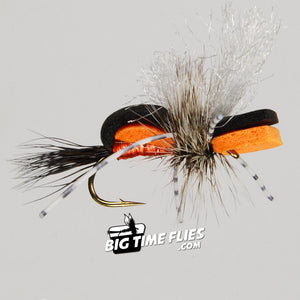 Hippie Stomper - Orange  - Trout Fly Fishing Flies Dry Flies Stonefly