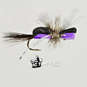 Hippie Stomper - Purple  - Trout Fly Fishing Flies Dry Flies Stonefly