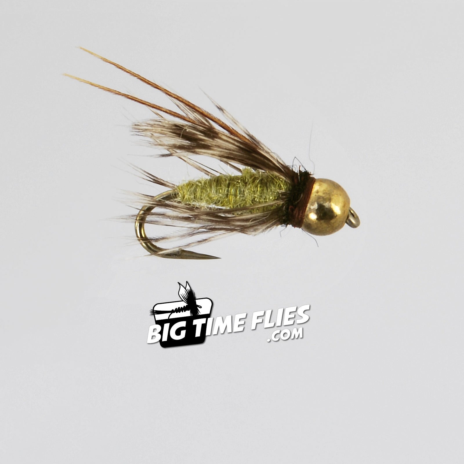 Olive Caddis Pupa flyfishing Nymph fly trout Pattern