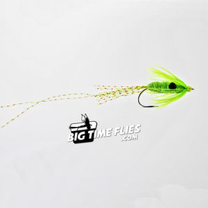 ITR Shrimp - Chartreuse - Saltwater Coho - Fly Fishing Flies