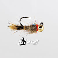 Jigged Hare's Ear Nymph - Tungsten Bead - Euro - Fly Fishing Flies