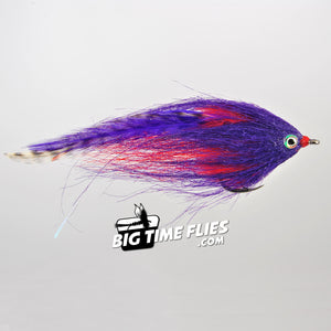 Jungle Love - Purple - Peacock Bass, Redfish, Snook, Amazon Fly Fishing Flies