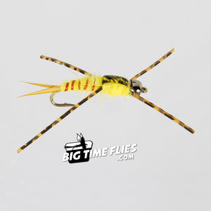 Kingrey's Yellow Sally - Stonefly Nymphs - Fly Fishing Flies