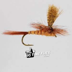 March Brown Parachute - Trout Fly Fishing Dry Flies Mayflies
