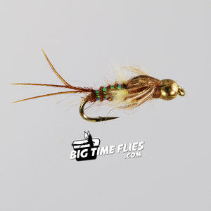 Mercer's Gold Bead Poxyback PMD Nymph - Mayfly - Trout - Fly Fishing Flies