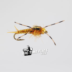 Micro Stone - Golden - Stonefly Nymphs - Trout Fly Fishing Flies