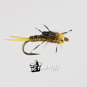 Ken Morrish - Iron Sally - Yellow Sally Stonefly Nymph - Fly Fishing Flies