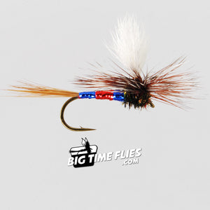 Para Wulff - Patriot - Trout Fly Fishing Dry Flies Attractor
