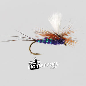 Para Wulff - Purple - Trout Fly Fishing Dry Flies Attractor