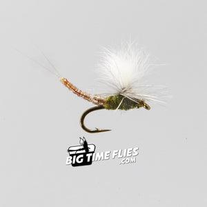 Parachute Extended Body - BWO - Trout fly Fishing Dry Flies Mayflies