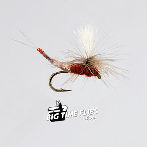 Parachute Extended Body Mahogany - Mayfly Dry - Fly Fishing Flies