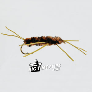 Pat's Rubber Legs - Black & Brown - Stonefly Nymphs - Fly Fishing Flies