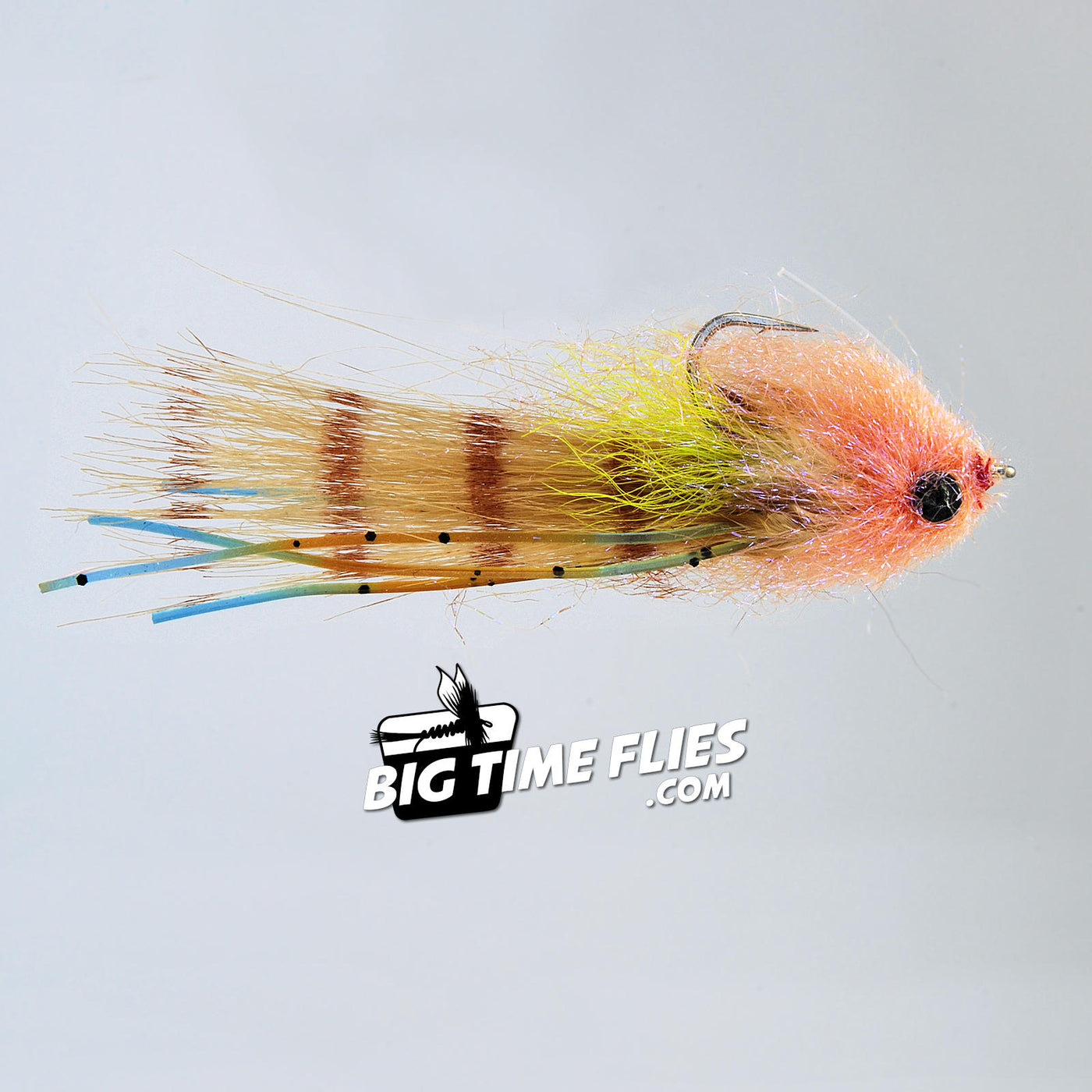 Grizzly Shrimp Brown,Discount Saltwater Flies, For Fly Fishing Redfish