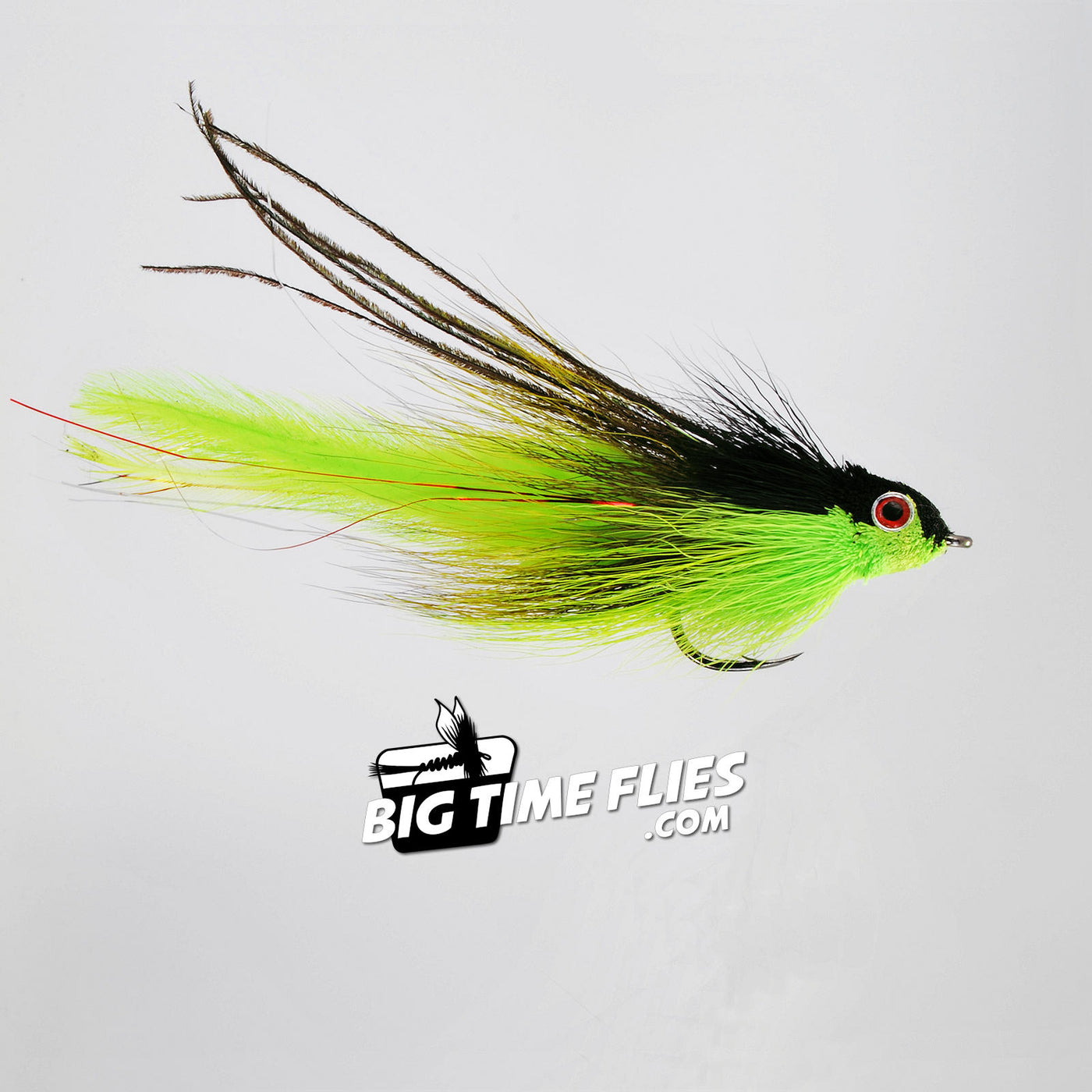 Predator Pounder - Chartreuse/Black – BigTimeFlies