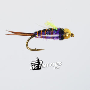 Psycho Prince Nymph - Purple - Trout - Fly Fishing Flies